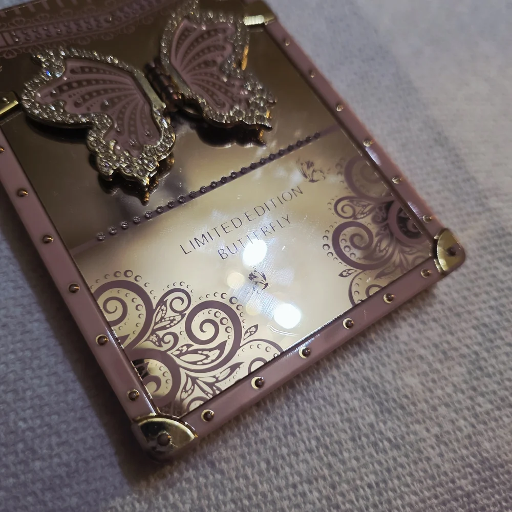 Elegant Butterfly Phone Case - Rose Gold For Samsung S21 Ultra